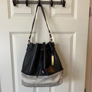 Leila Genuine Leather Bucket Bag